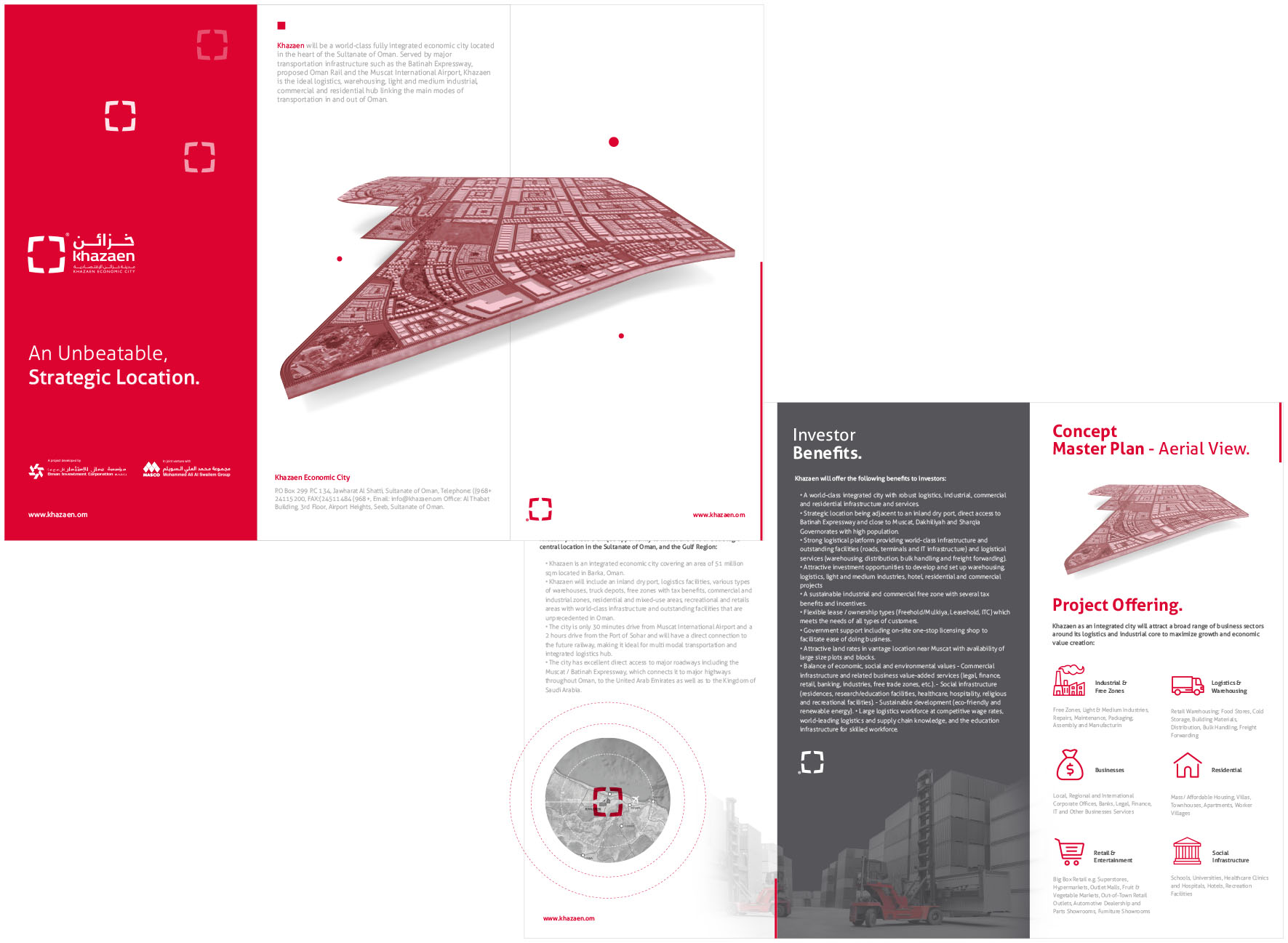 Khazaen Economic City, detail
